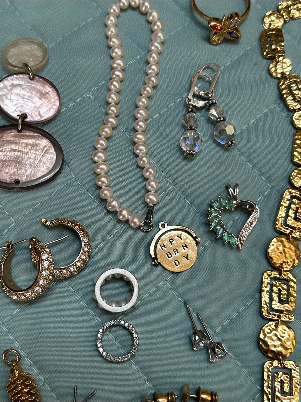 Vintage & Modern Jewelry Reseller Lot Mixed Estate Statement Necklaces Earrings - Picture 6 of 12